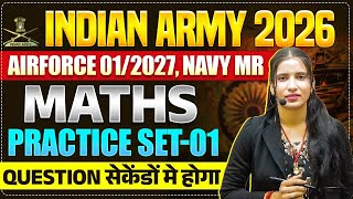 Navy MR 2026 | Army &amp; Airforce Y Group | Maths Practice Class | By Preeti Mam #navymr2026 #army