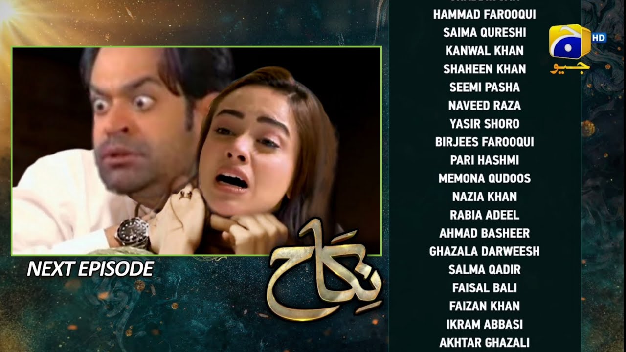 Nikah Episode 81 To Last Promo || Nikah Epi 81 To Last Teaser || Geo786K