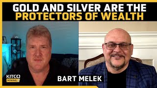 'We are potentially in a world of escalating prices over the long run' - Bart Melek on gold's draw