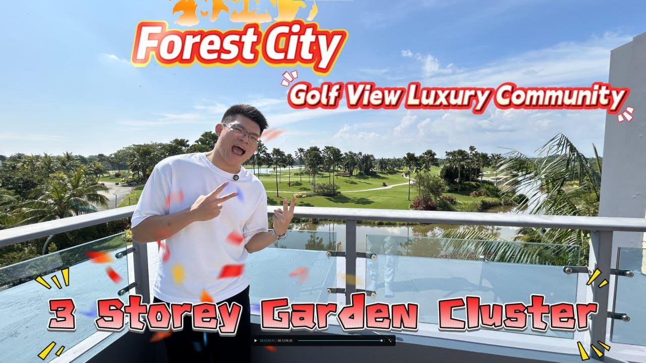 Luxury House Tour with Victor - Garden Cluster @ Forest City Johor