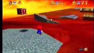 Gameshark code: Mario killed by Blarrg in Super Mario 64