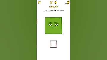 Brain blow level 30 || put the square into the home