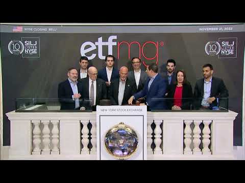 The nyse welcomes etfmg in celebration of the 10th anniversary of listing of $silj