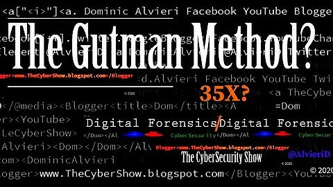 The Cyber Show. The Gutman Method?