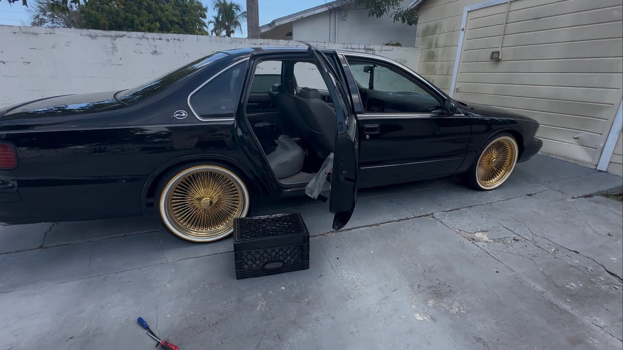 Impala SS window regulator guide 1