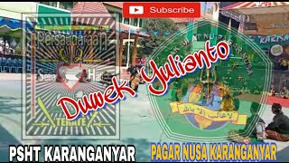 ATRAKSI SRIKANDI PSHT DAN PAGAR NUSA PENSI SMAN MOJOGEDANG