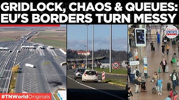 EUROPE’S BORDER TEST FALTERS! New Digital Checks Triggers Airport Gridlock | Times Now World