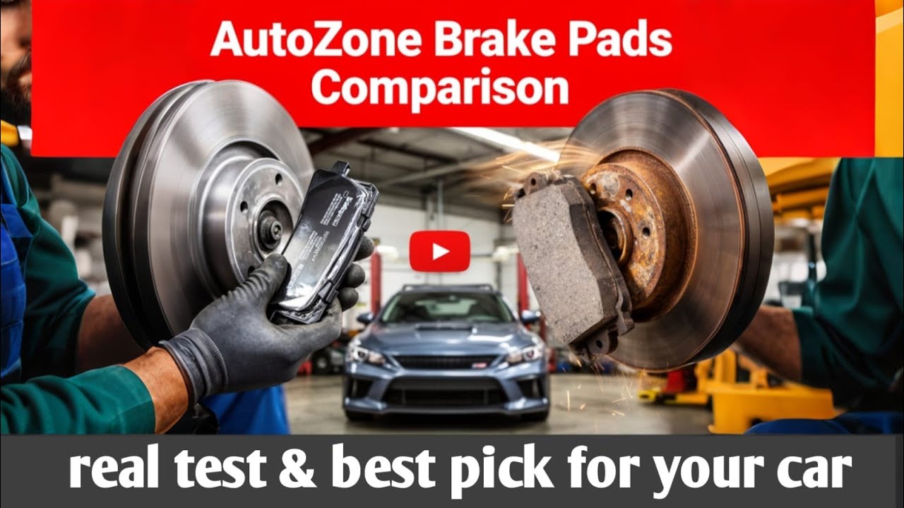 AutoZone Brake Pads Comparison | Real Performance Test & Best Pick for ...