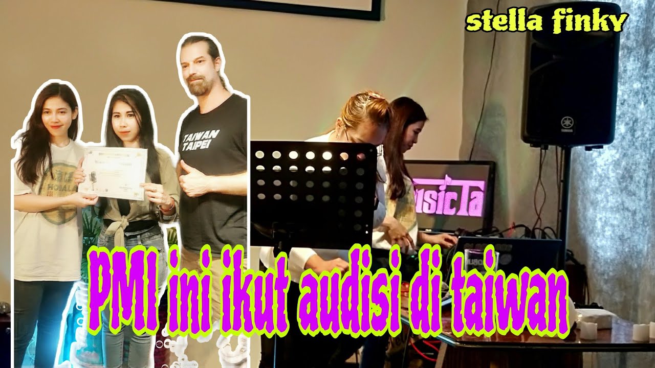 PMI TAIWAN INI IKUT KEGIATAN AUDISI NYANYI DI TAIWAN