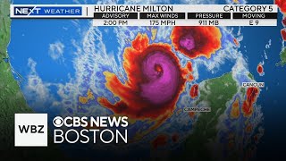 Meteorologists review "startling" data on Category 5 Hurricane Milton