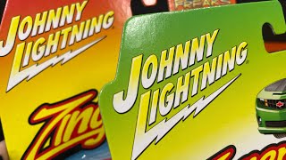 Johnny Lightning Zingers Diecast Model Toy Cars  Unboxing Plymouth Chevrolet