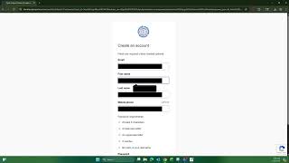 How to Create an Account in the Building Permits Application Portal