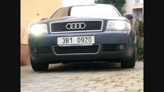 D2S Audi A6 Old Original Xenon Bulbs Vs. New Philips 85122