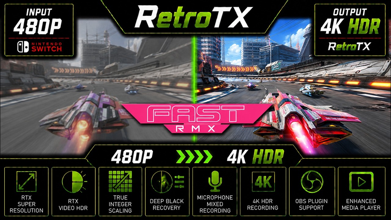 Fast RMX RetroTX YouTube thumbnail
