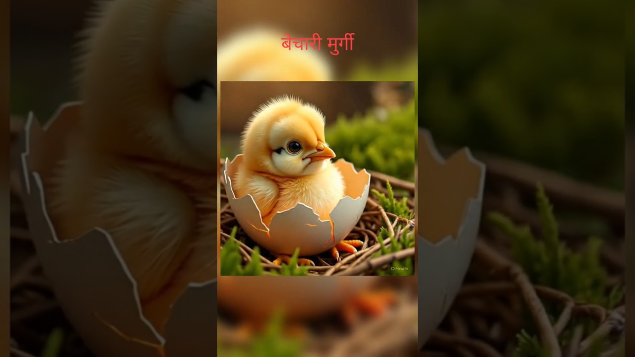 एक मां की ममता 🐣 जिसने किसान का दिल बदल दिया ❤️ | #aishorts #hen #cartoonshorts