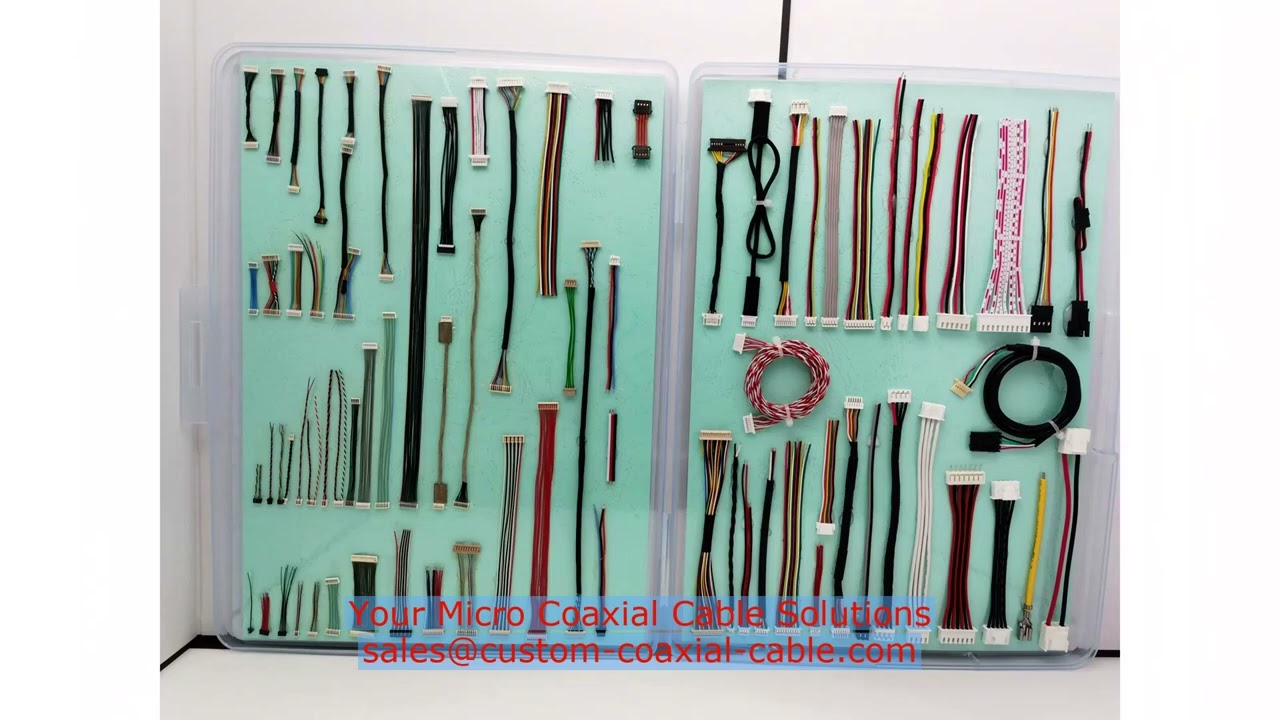 coax cable assembly TPE jacket robotics IPEX 20848-020T-01 hirose micro coax cable USA supplier Modu