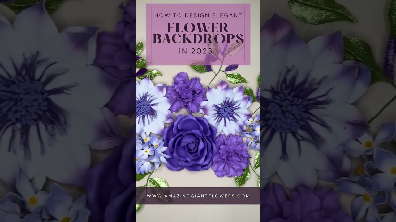 How to make a wall Flower