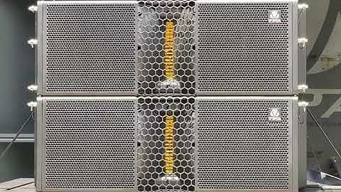 Listen! Great sounding delivered by TPA 950 dual 10” line array system & K218 dual 18” subwoofer