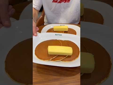 Trying the famous Butter Pancakes in Japan!📍Butter, Tokyo  #pancakes #butter #tokyo #japan