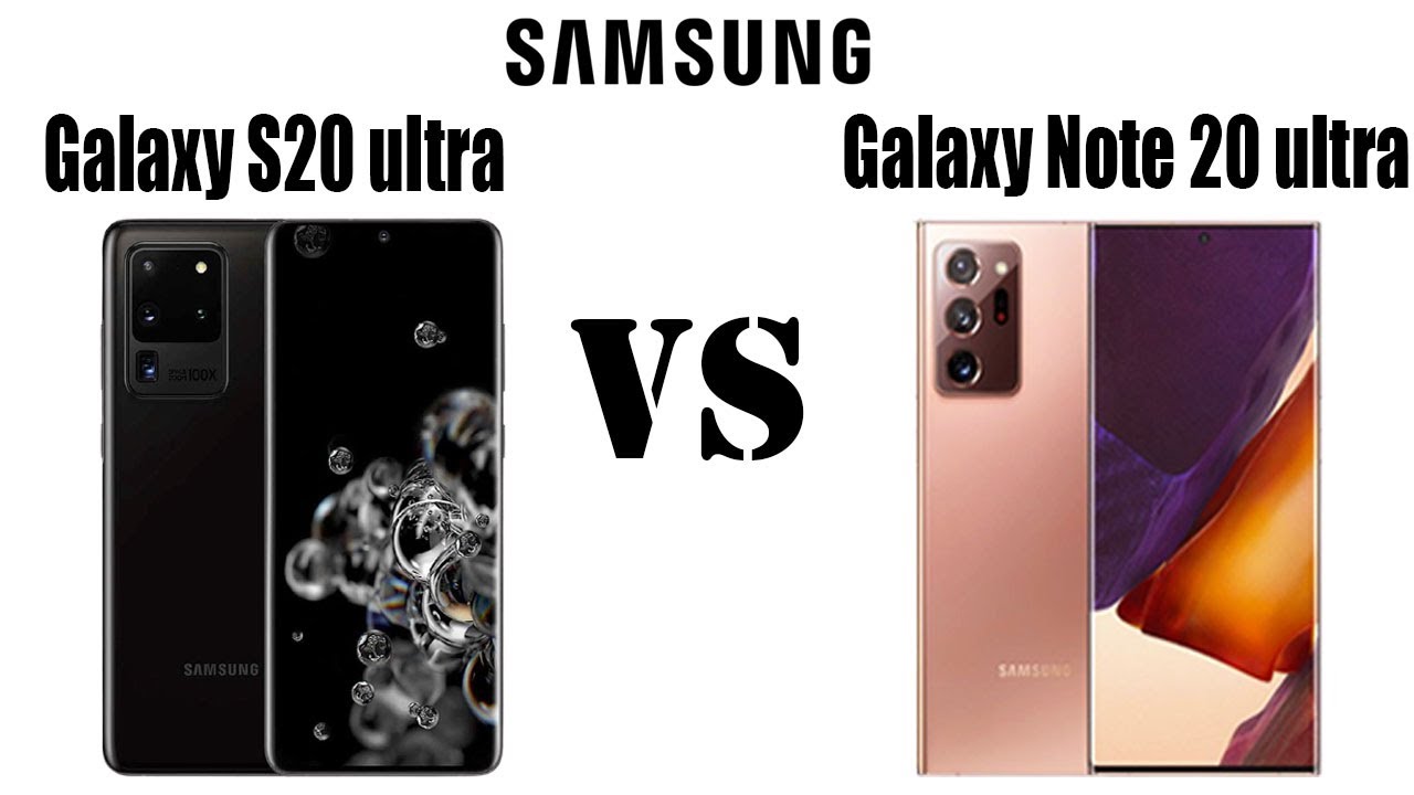 Samsung S20 Vs S20 Note