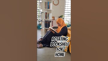 Perfect Bookshelf Wooden Rotating #onlineshopping #amazonfinds #homedecor #furniture