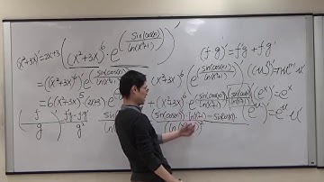 Derivative Rules Practice - BMCC(CUNY) Prof.Xin MAT301 Second Practice Exam Solution