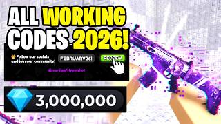 New All Working Codes For Hypershot In 2026 Roblox Hypershot Codes