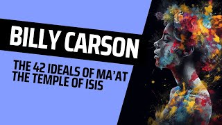 The 42 Ideals of Ma’at of the Temple of Isis | by Billy Carson  | 📲 🔗 👇 #shorts V1A(1)