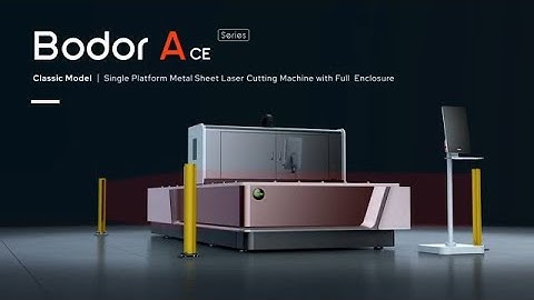 Bodor A (CE) Series Single Platform Metal Sheet Laser Cutting Machine with Full Enclosure