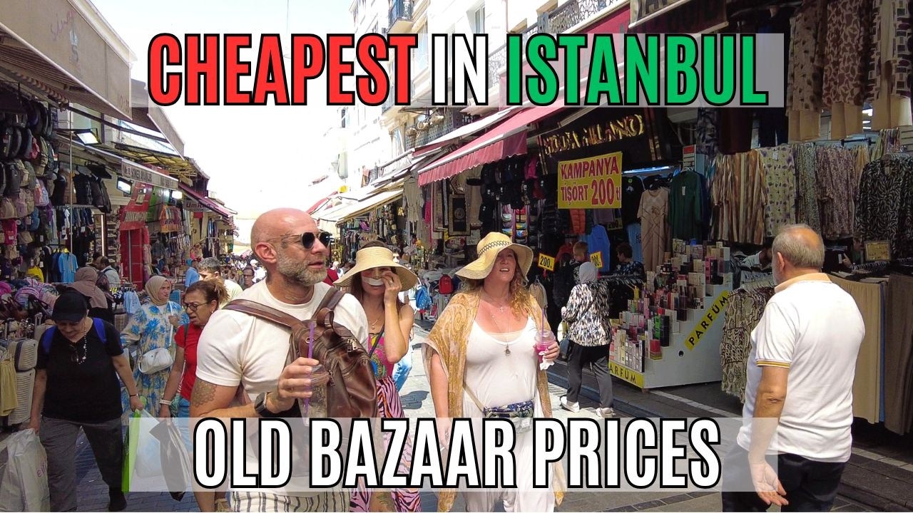 Istanbul Old Bazaar 2025 | Cheapest Deals, Wholesale Alleys & Replica Shops (4K)