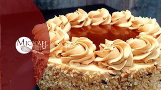 Caramel Cake Frosting Using Homemade Mascarpone & Caramel / Michael Lim