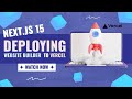 🎉 Our First Deployment Journey: Launching Next JS Website Builder Application to Vercel 🚀