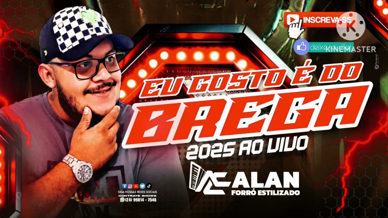Eu gosto é do Brega 2025 - Alan forró estilizado
