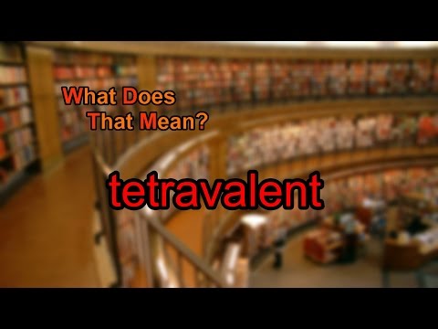 Vídeo: Què és l'element tetravalent?