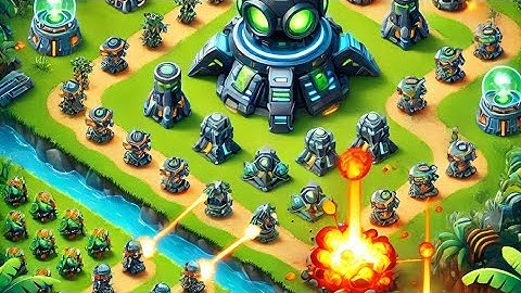 Alien Creeps TD Android Gameplay - Epic Tower Defense Battle!