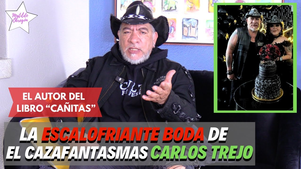 CARLOS TREJO: “En el libro de CAÑITAS dejé  un mensaje para Alfredo Adame” / Con Matilde Obregón