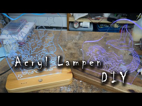 Video: Plexiglasgravur: Lasergravur Mit Hintergrundbeleuchtung Und Mustern, Plexiglaslampen Mit CNC-Gravur Und Andere Anwendungen