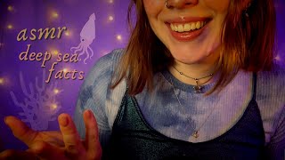 ASMR ◦ Whispering Facts about the Deep Sea for a Deep Sleep 🪸 (random/ useless facts asmr)