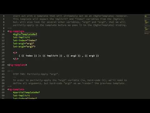Thought Experiment: Partially-Applying Ng-Template References In Angular 7.2.13
