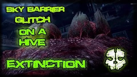 Call of Duty Ghost: Extinction - Sky Barrier Glitch on a Hive in Point of Contact (God Mode Glitch)
