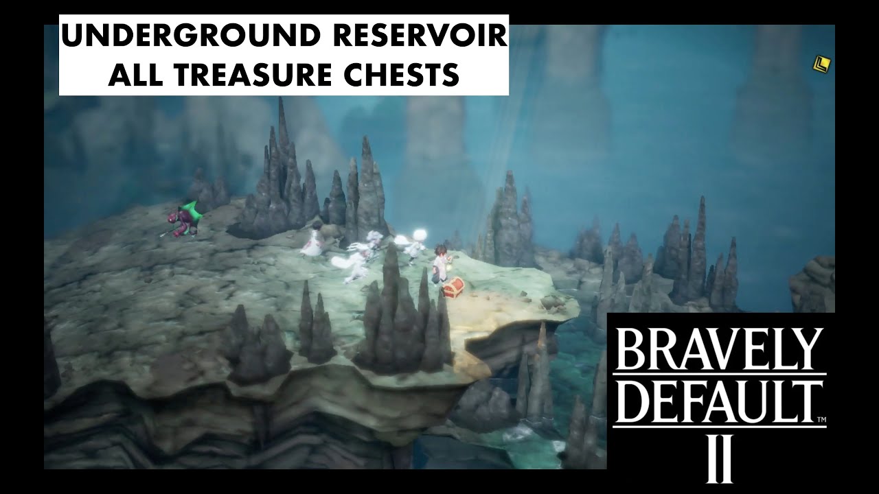 Bravely Default 2 Underground Reservoir All Treasure Chests YouTube
