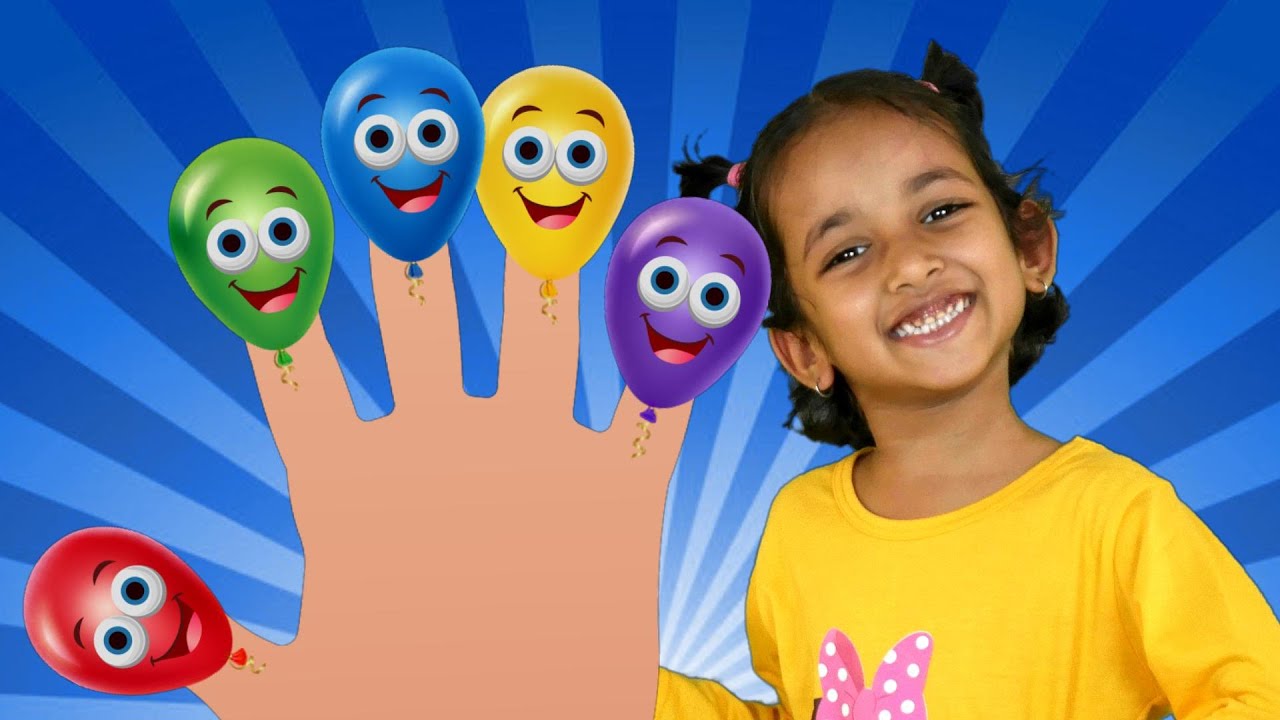 Die Finger Familie kinderlieder Color Finger family Kinderlieder