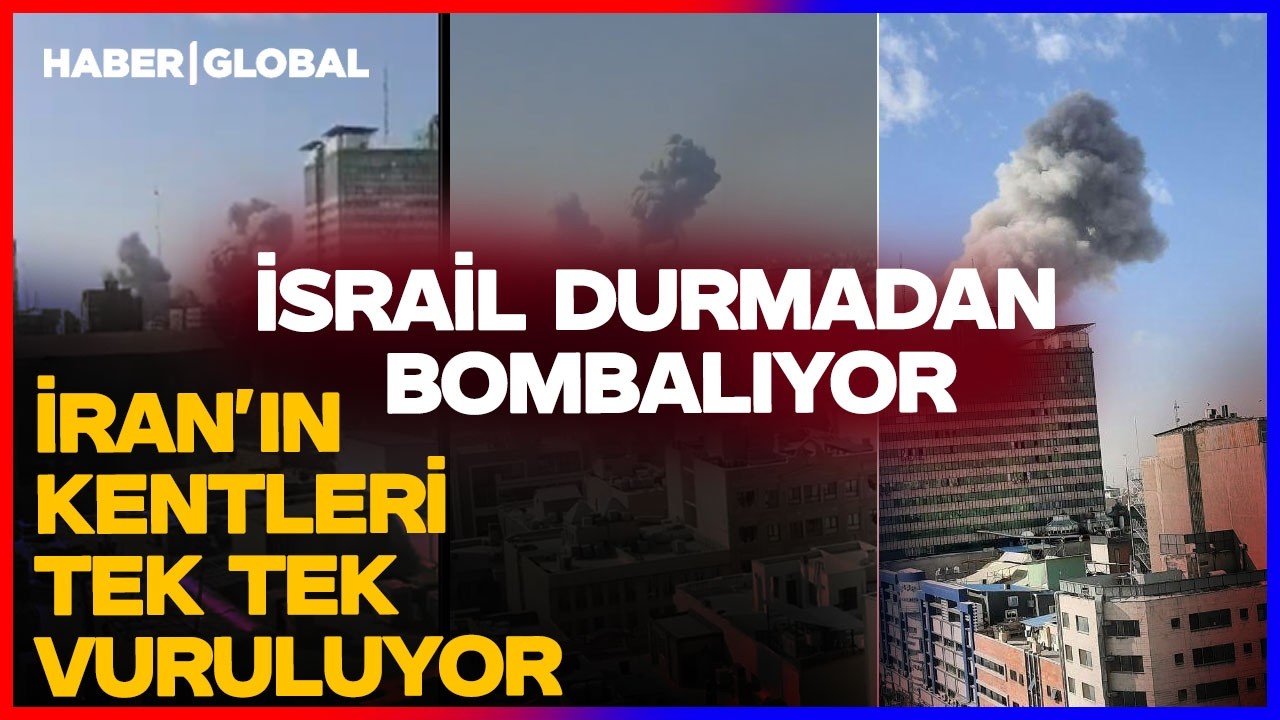 TAHRAN İSFAHAN KUM KEREC KİRMANŞAH VURULDU! İsrail Durmadan İranı Vuruyor