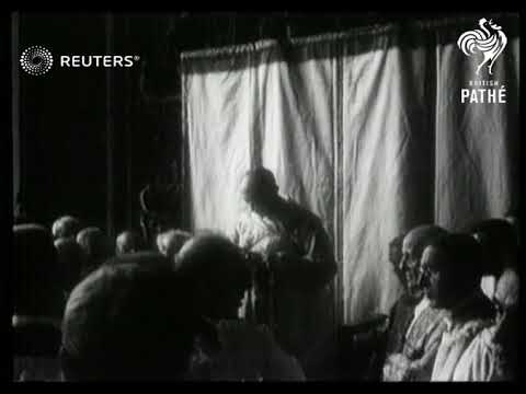 ITALY / Religion: Cardinal Schuster becomes Archbishop of Milan (1929)