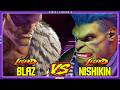 SF6 Blaz (Sagat) VS Nishikin (Blanka)💥Messatsu!💥スト6💥Street fighter 6