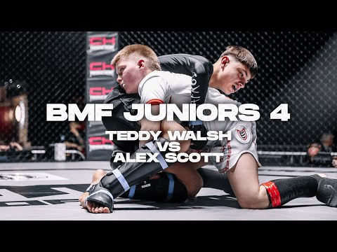 BMF Juniors 4 | Teddy Walsh vs Alex Scott | Junior MMA | BADMOFO MMA