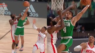 James Harden didn't know Carsen Edwards could dunk either