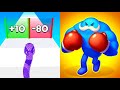Snake Run Race VS Punchy Race Max All Levels Gameplay Android,iOS NEW UPDATE