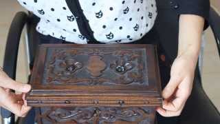 16 şifreli ahşap el yapımı sandık screenshot 1