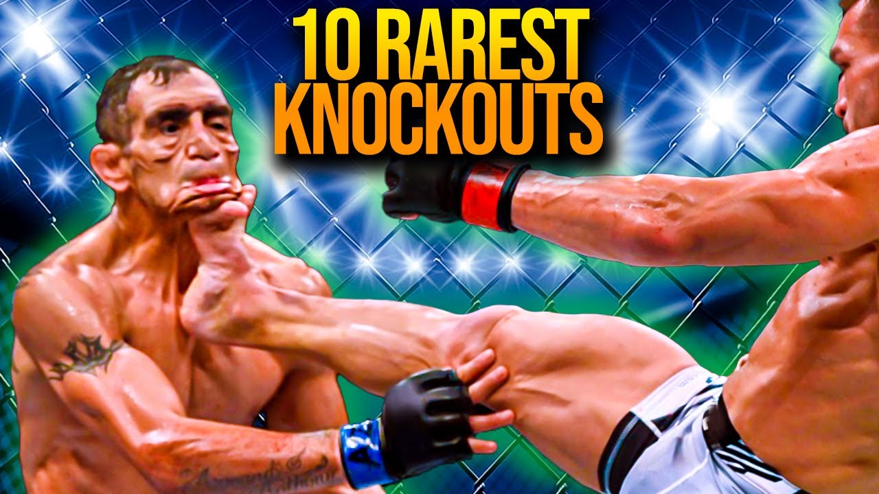 Top 10 Rarest Knockouts in MMA History!